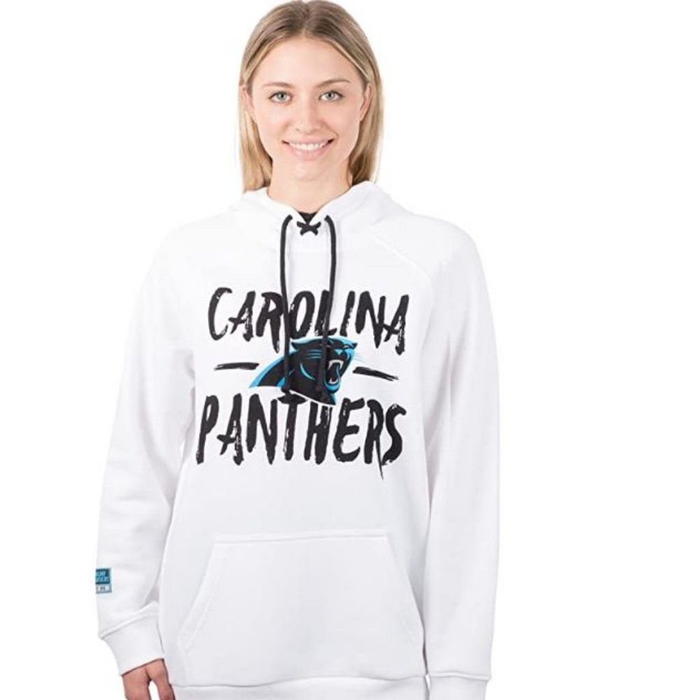 GO PANTHERS! NEW, NWT Women's NFL Carolina Panthers Hoodie S- Retails $60